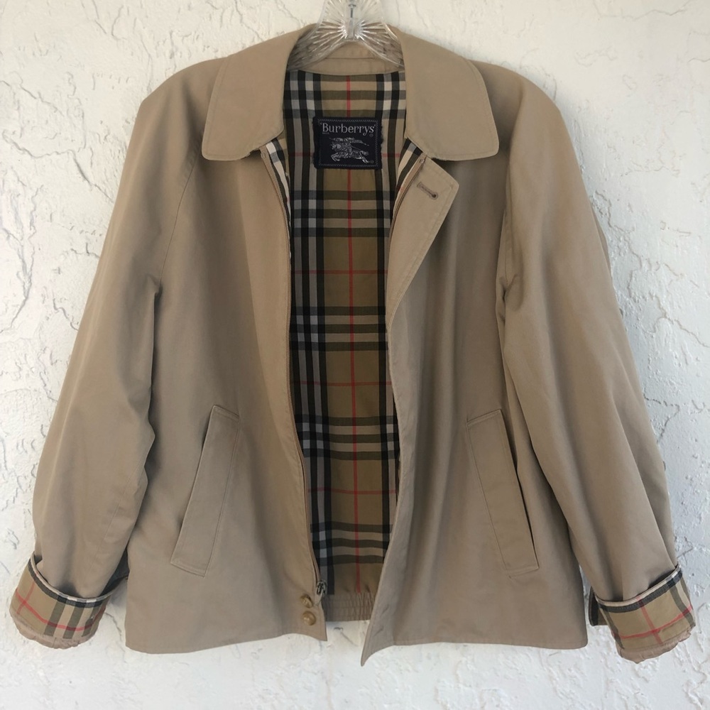 BURBERRY Khaki Jacket Size Medium